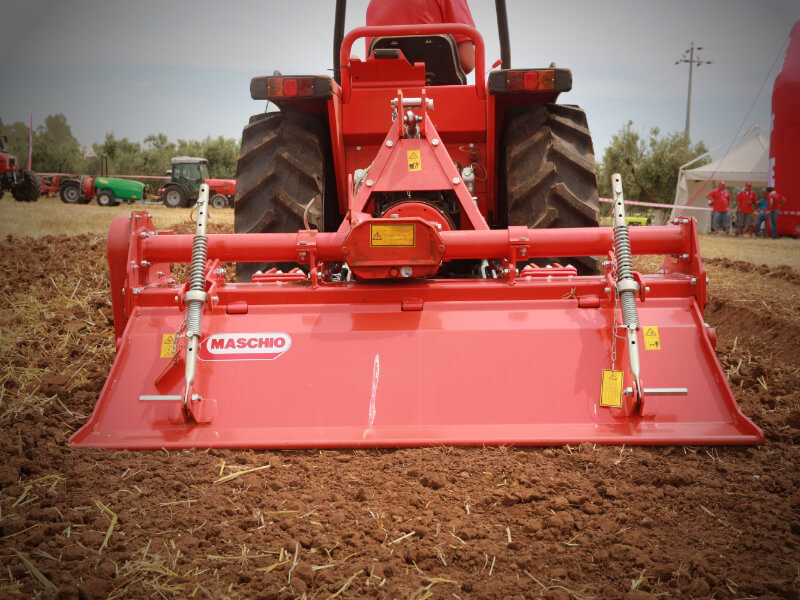 H - Fixed rotary tiller