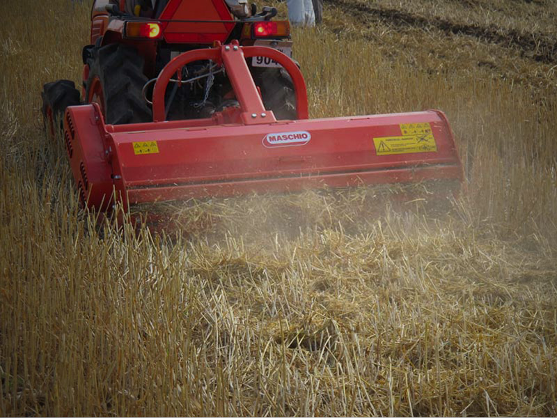 BARBI - Offset mulcher for grass and woody material