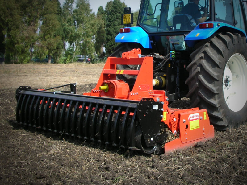 DRAGO DC - Power harrow with rigid frame