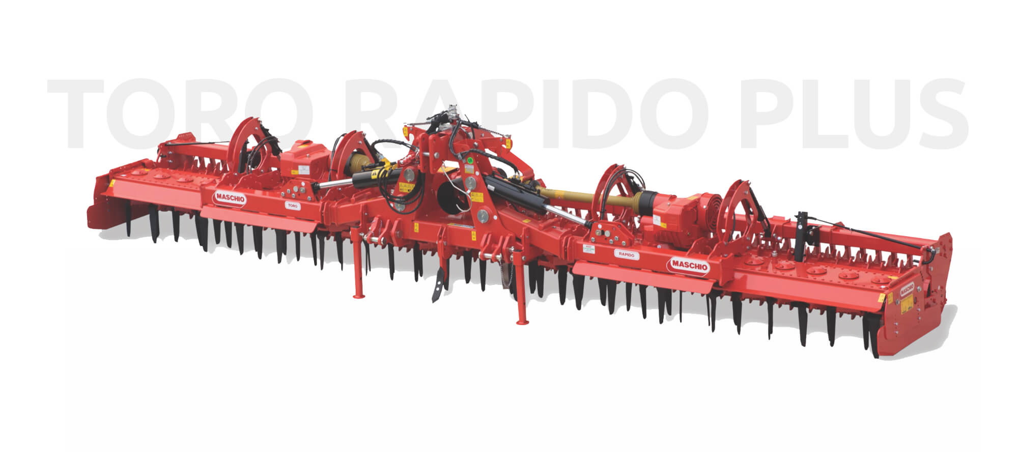 TORO RAPIDO PLUS - 液压折叠动力驱动耙