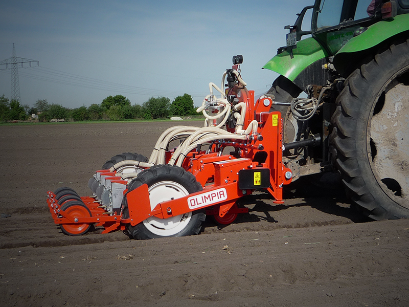 OLIMPIA - Pneumatic planter for vegetables in twin rows