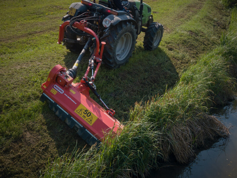 GIRAFFA S - Side-mounted mulcher