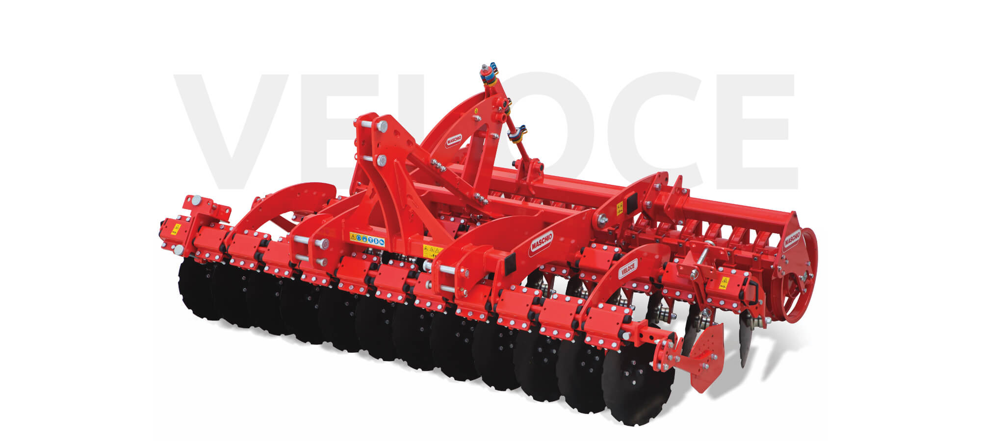 VELOCE - Fixed and folding disc harrow