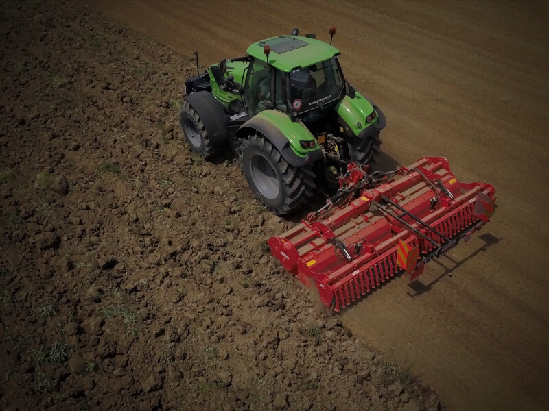 PANTERA L - Folding rotary tiller with gearbox