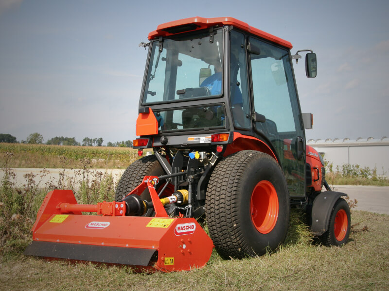 BIRBA - Reversible fixed mulcher for grass and woody material