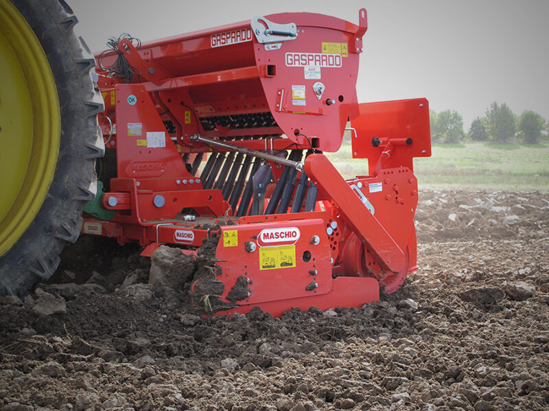 COMPAGNA - Mechanical combi seed drill for grass