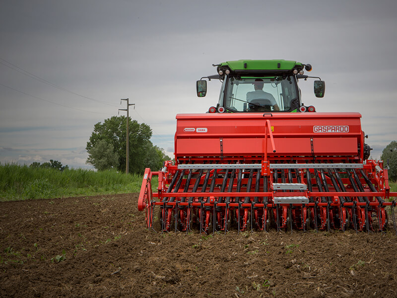 DAMA - Mechanical in-line combi seed drill