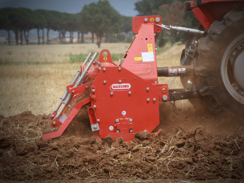 H - Fixed rotary tiller