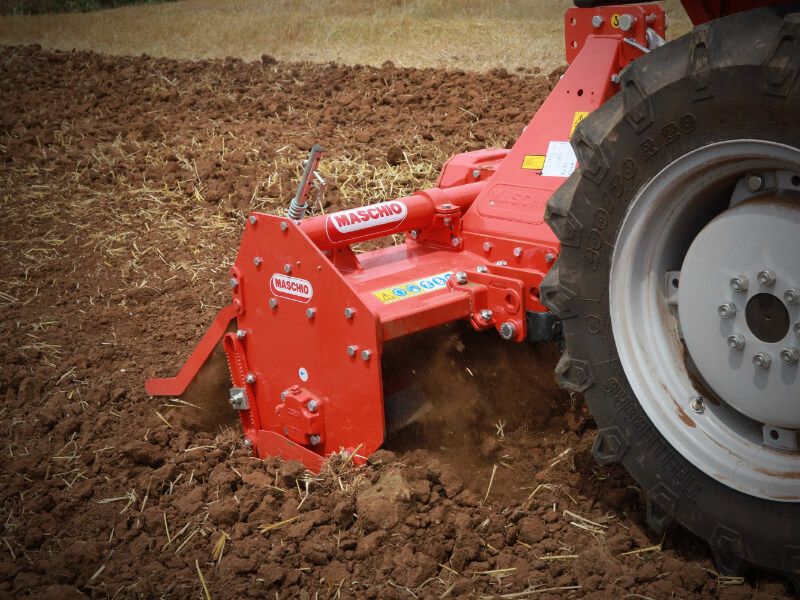 H - Fixed rotary tiller