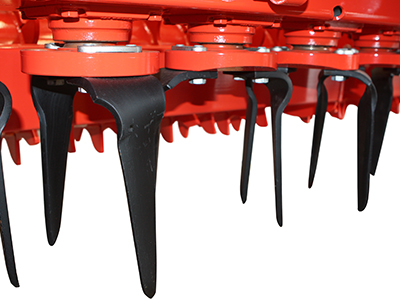 TORO RAPIDO PLUS - 耙齿轴承座数量