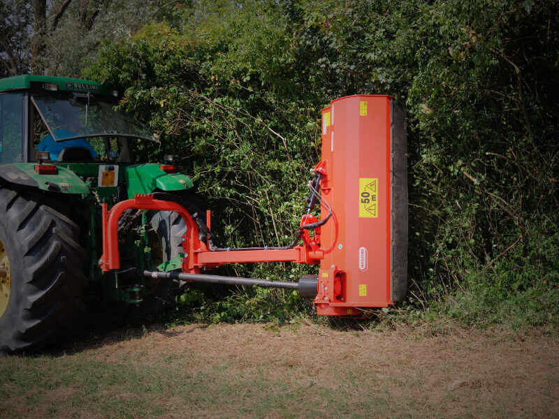 GIRAFFA XL - Side-mounted mulcher