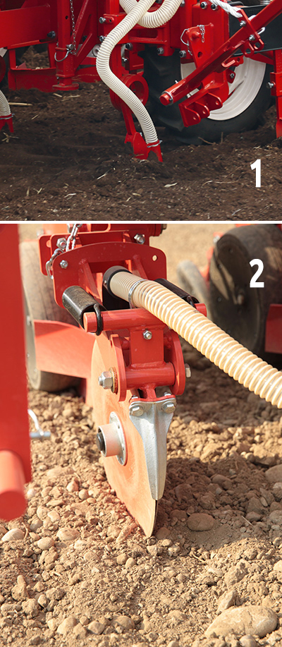 BURYING OF FERTILIZER
