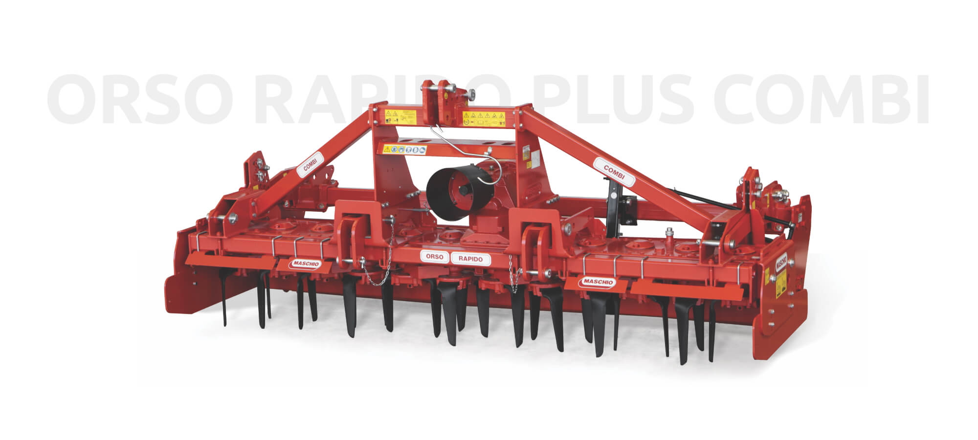 ORSO RAPIDO PLUS COMBI - Grada giratoria con bastidor fijo