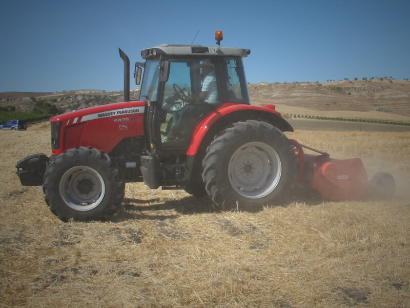CHIARA - Professional offset straw chopper