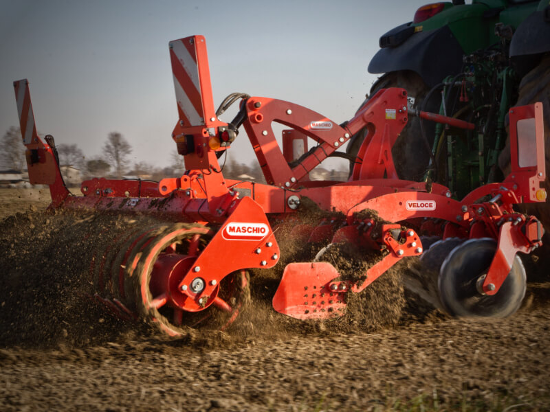 VELOCE PORTATO FISSO e PIEGHEVOLE - Fixed and folding disc harrow