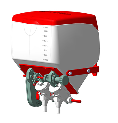 SPREADING OF MICROGRANULAR PRODUCTS