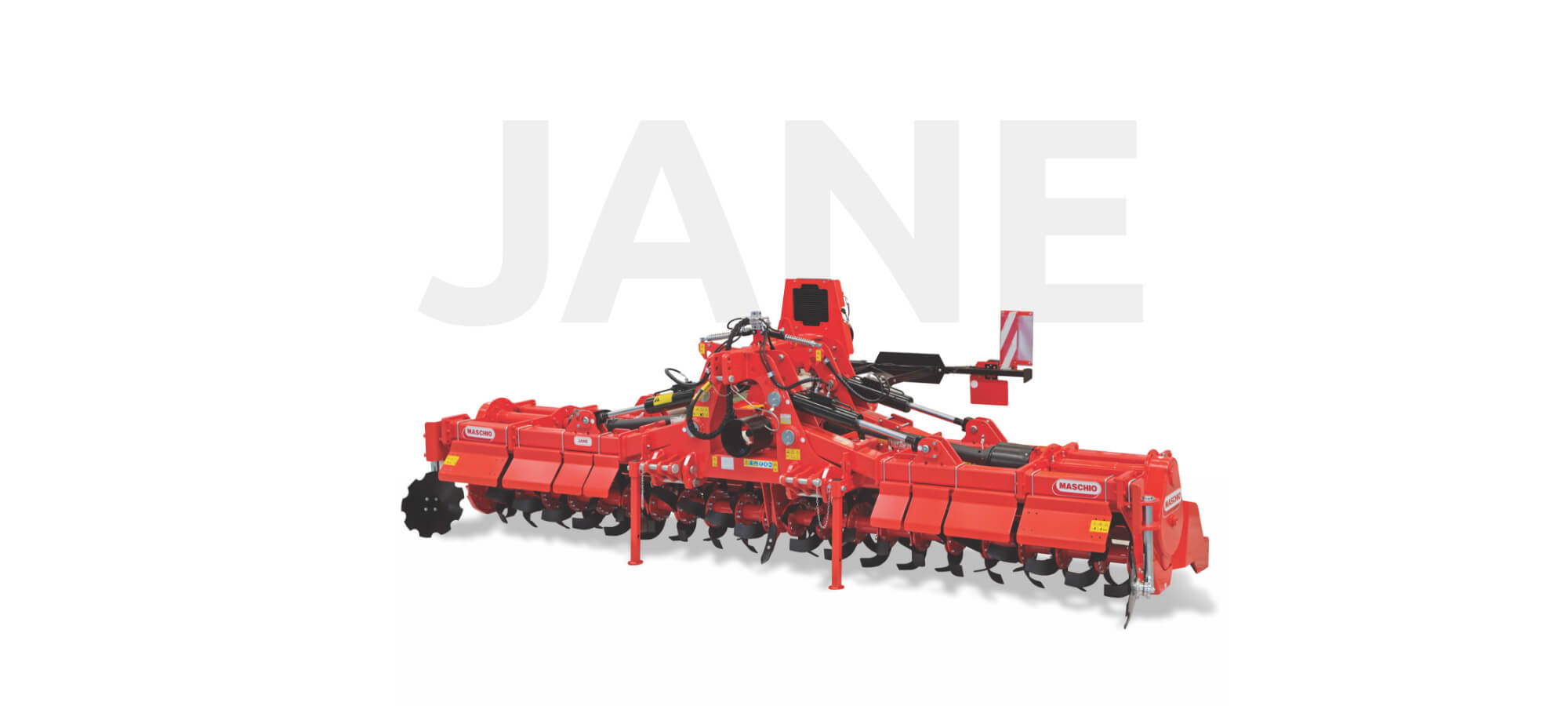 JANE - Katlanır tohum yatağı hazırlayıcılı toprak frezesi