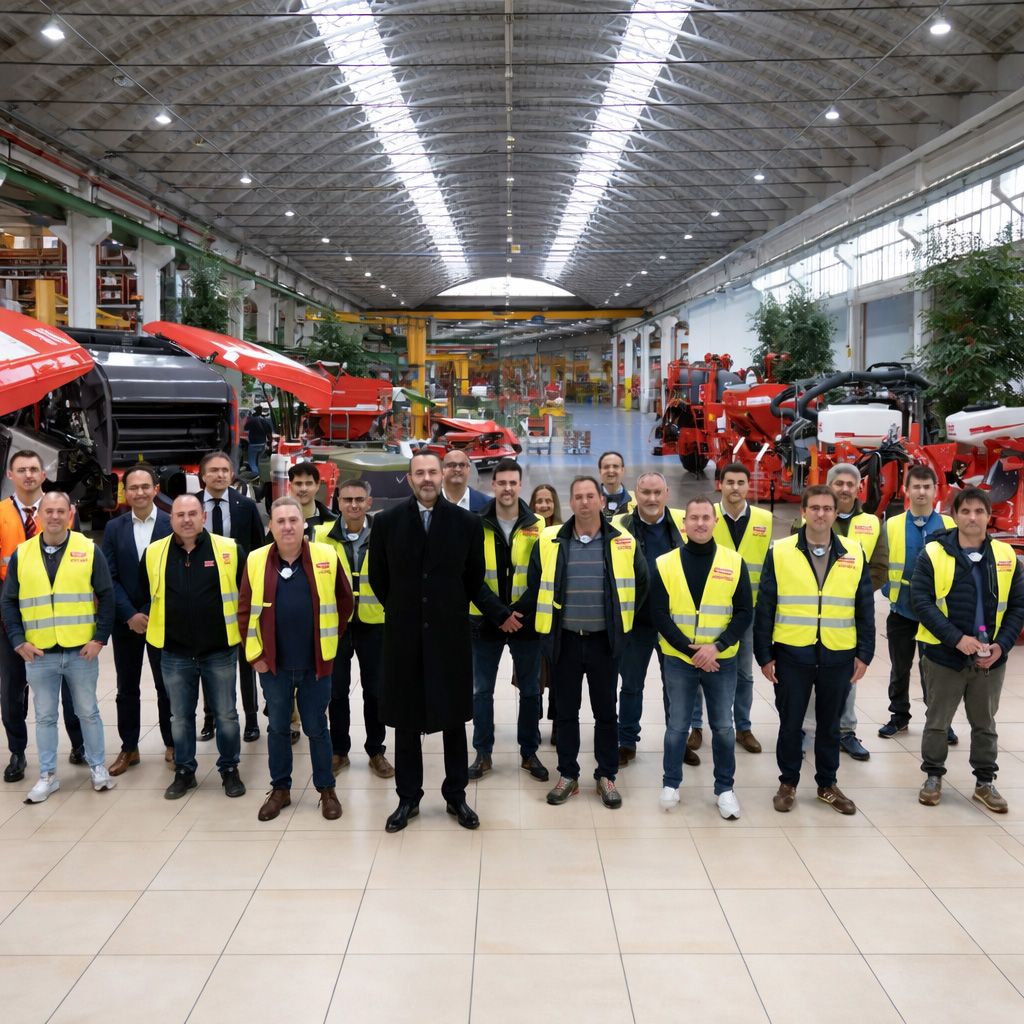Profesionales del sector agrario conocen la excelencia tecnológica italiana en maquinaria agrícola de MASCHIO GASPARDO