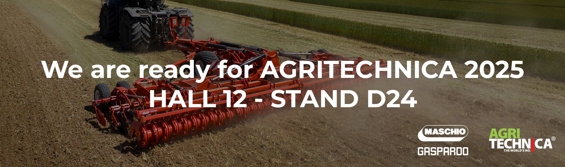 MASCHIO GASPARDO на виставці AGRITECHNICA 2025: рішення для сільського господарства майбутнього