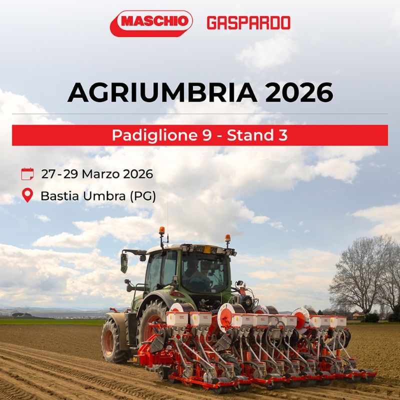 MASCHIO GASPARDO ad Agriumbria 2026: tecnologia e innovazione al servizio dell'agricoltura