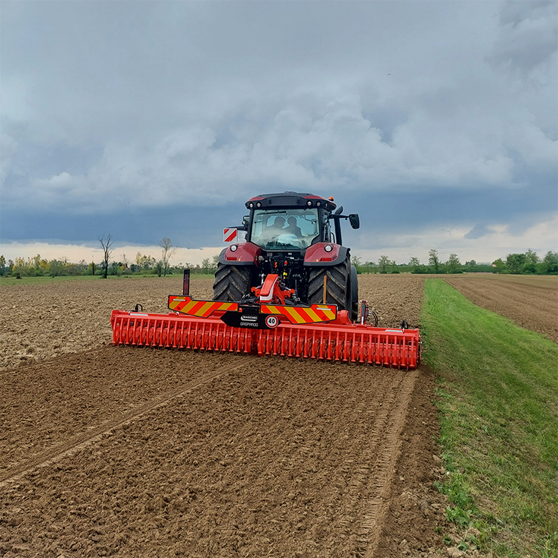 Giulia Tonello Tests the New Gabbiano Super Power Harrow by MASCHIO GASPARDO!