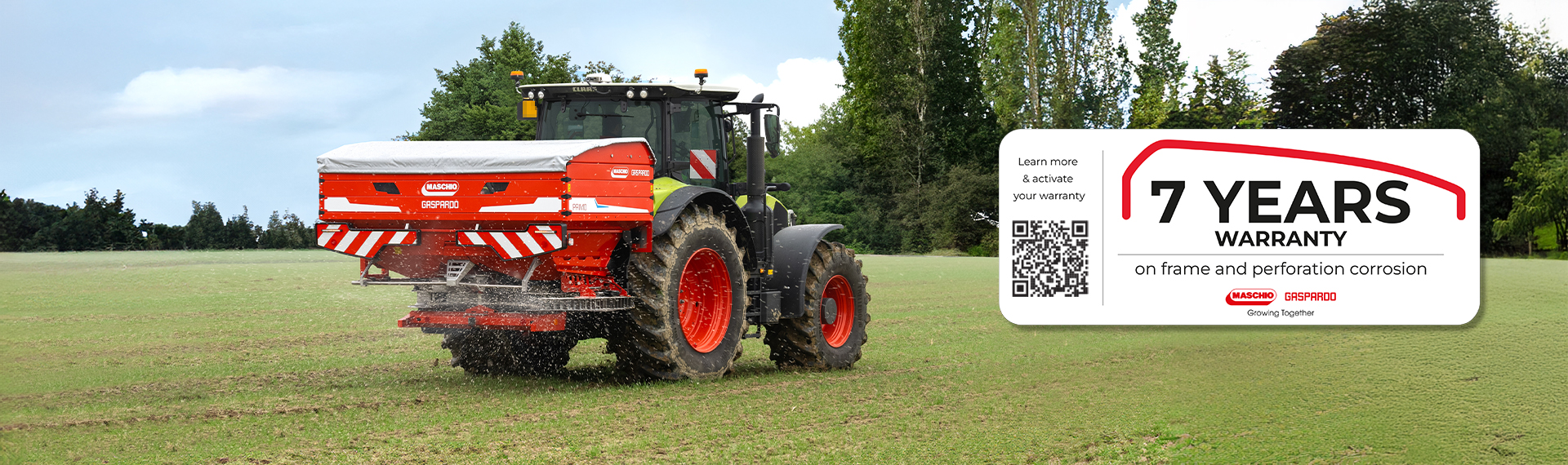 NEW 7-YEAR WARRANTY ON THE PRIMO RANGE