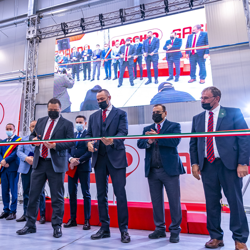 Inauguration of the expansion of MASCHIO GASPARDO Romania.