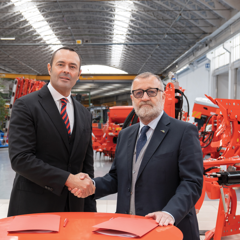 The partnership between CAIagromec and MASCHIO GASPARDO has been renewed.