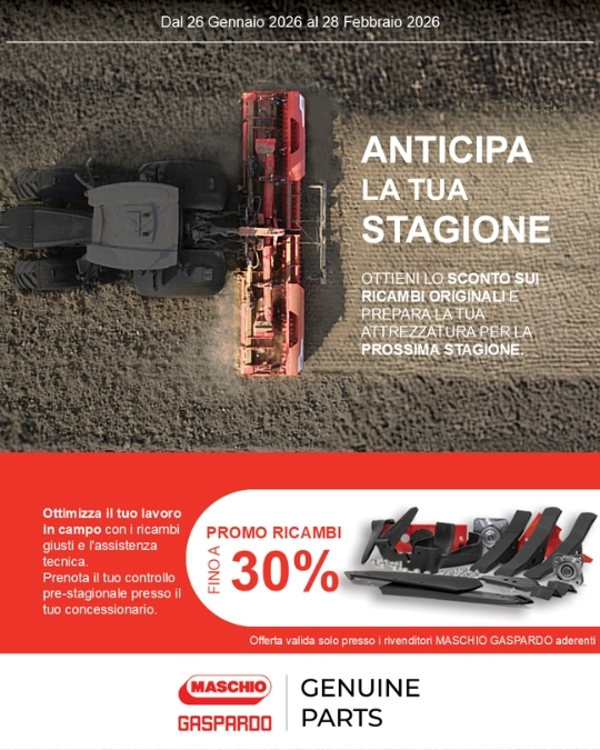 Promo Ricambi Lavorazione del terreno