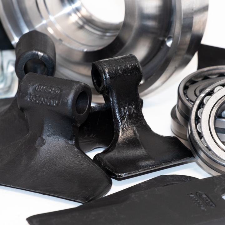 	Piezas de repuesto para el mantenimiento de las zonas verdes