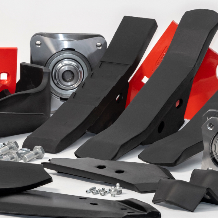 Piezas de repuesto para trabajar el terreno